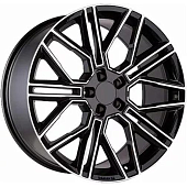 Диски Khomen KHW 2101 9.5x21 5*120 ET45.5 DIA62.5 Gray-FP Литой купить с бесплатной доставкой в пункты выдачи в Петербурге